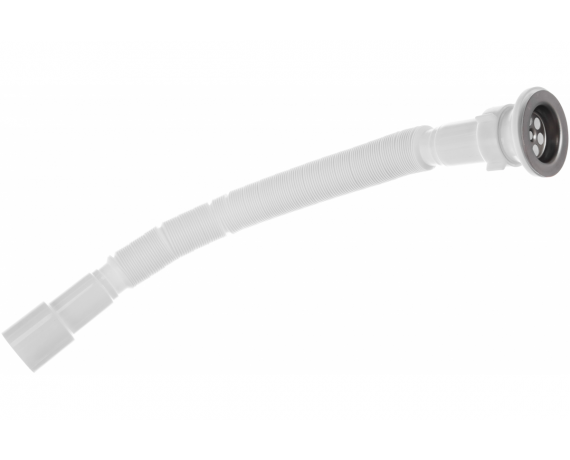 Сифон гофрированный удлиненный G116 1 1/2*40/50