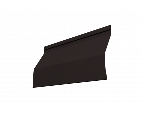 Ламель забора жалюзи Milan Slim 0,45 Drap-double TX RAL 9005 черный