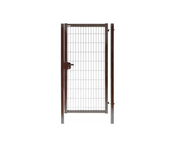 Калитка Medium New Lock 2,03х1 м RAL 8017 Коричневый