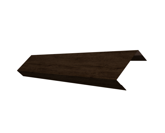 Ламель обратная 50 забора жалюзи Texas 0,45 Print Elite с пленкой Antique Wood TwinColor