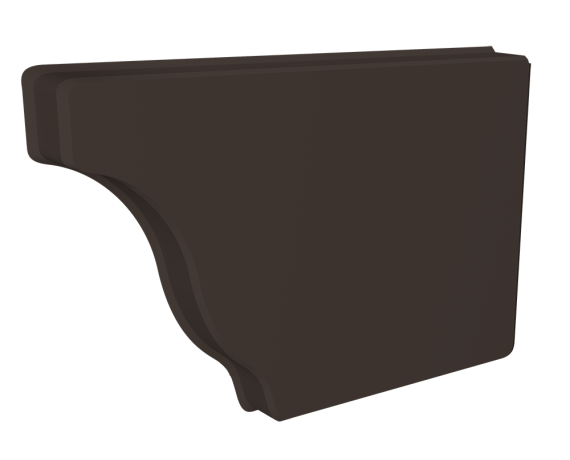 Заглушка желоба правая Vortex RAL RR-32