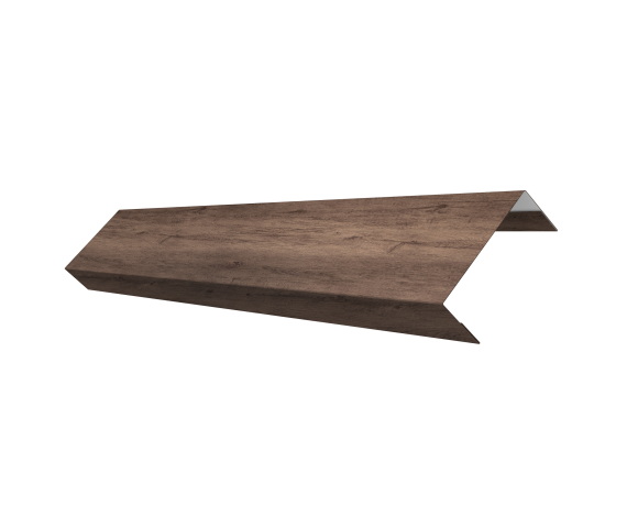 Ламель обратная 50 забора жалюзи Texas 0,45 Print Premium с пленкой Almond Wood Fresh