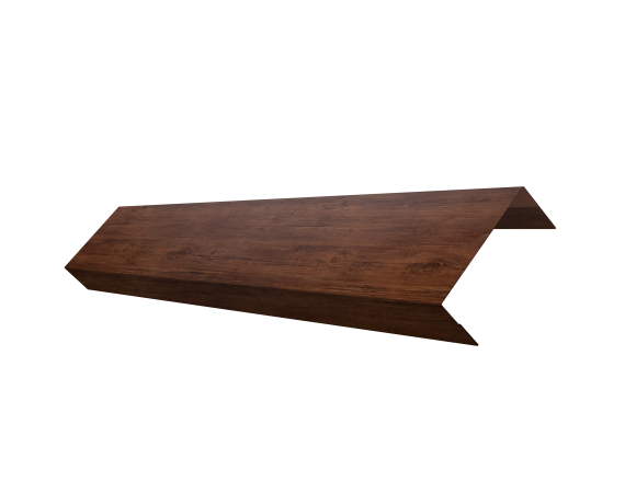 Ламель лицевая 50 забора жалюзи Texas 0,4 Print Premium с пленкой Cherry Wood Fresh TwinColor