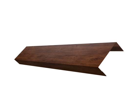 Ламель обратная 50 забора жалюзи Texas 0,4 Print Premium с пленкой Cherry Wood Fresh TwinColor