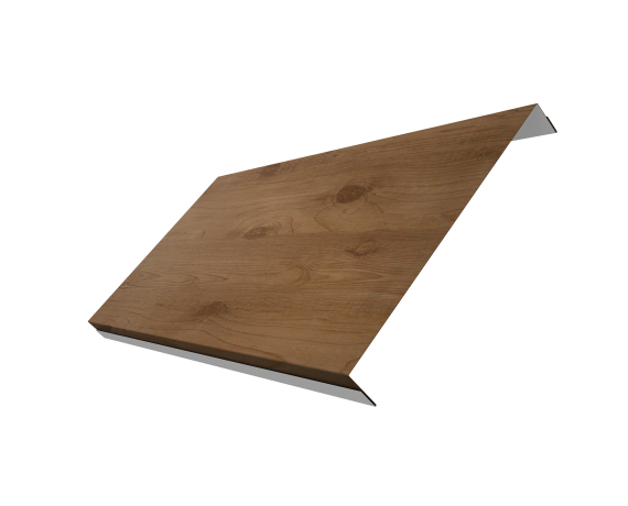 Ламель обратная 200 забора жалюзи Texas 0,45 Print Premium с пленкой Pine Wood Fresh