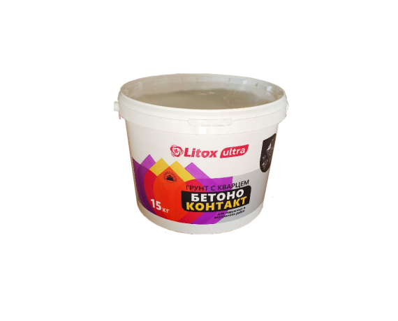 Грунтовка Бетоноконтакт Litox Ultra 15 кг ЛИТОКС