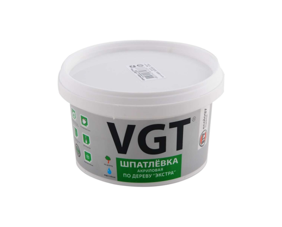Шпатлевка венге по дереву 0,3кг VGT