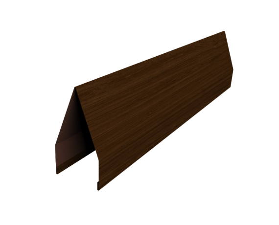 Ламель забора жалюзи Tokyo new 0,45 Print Elite Choco Wood TwinColor