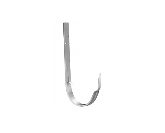 Крюк длинный полукруглый Optima 125мм RAL 9003