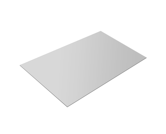 Гладкий лист (1,25*2) Ral 9003 (Белый) 0,45 мм
