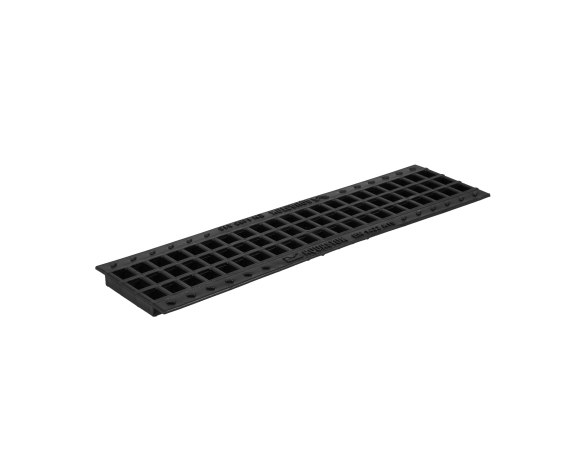 Решетка пластиковая ячеистая Aquastok DN100 класс нарузки А15 500х136х15