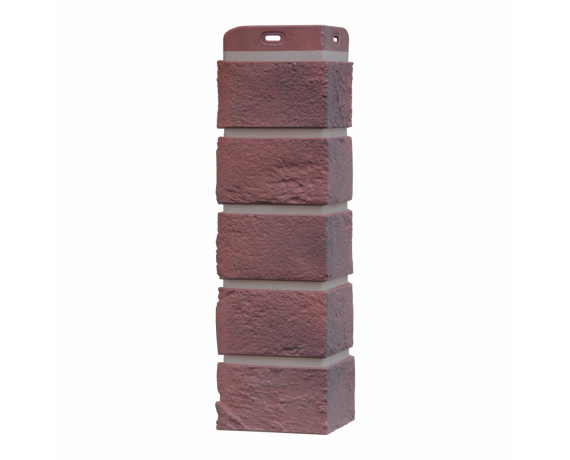 Угол Grand Line Состаренный кирпич Design Plus кофе темно-бежевый шов