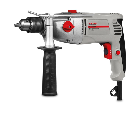 Дрель ударная CROWN СТ10034 1050Вт, 2500об/мин, 2800уд/мин