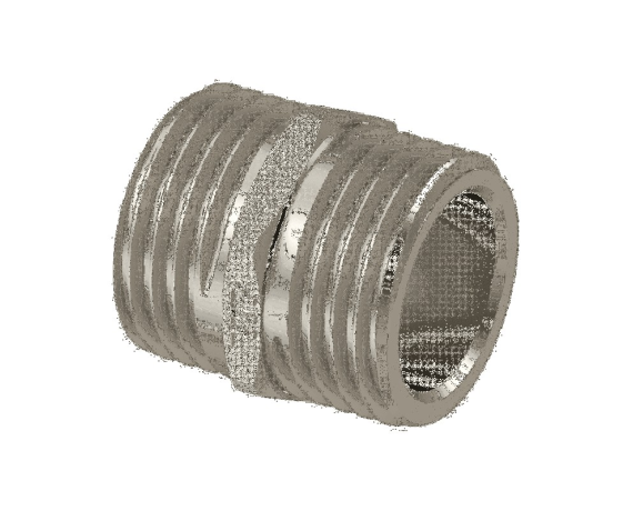 Ниппель никелированный RTP Ду15(20/400)
