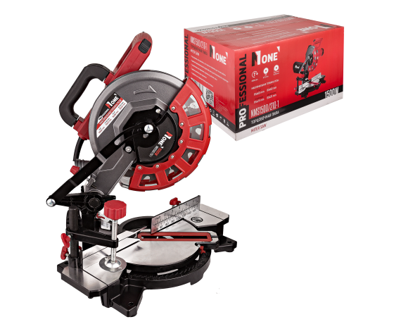 Пила торцовочная NMS1500/210-1(1500Вт,диск 210мм,угл.рез 40гр,поворотн.стол)