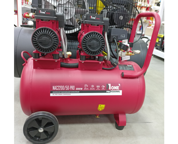 Компресор безмаслянный NAC2200/50-PRO №1