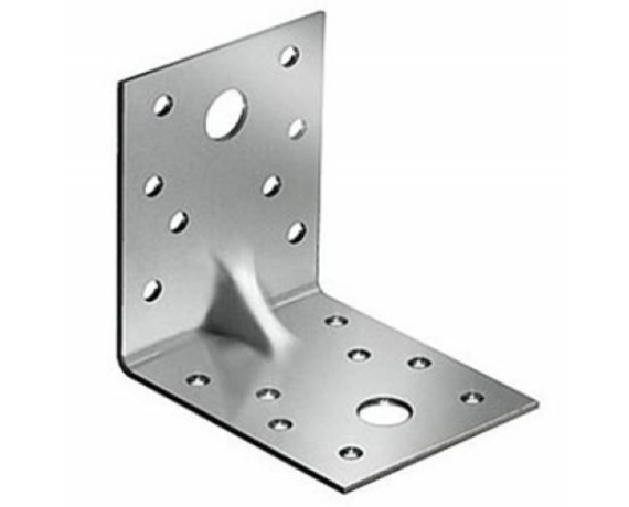 Крепежный усиленный уголок 90*90*65