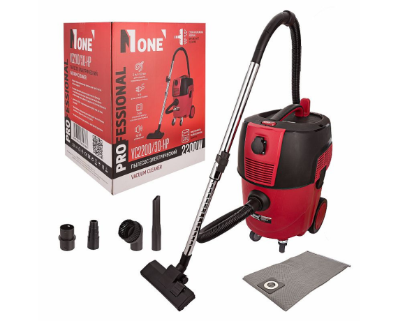 Пылесос строительный VC2200/30-HP (30л, 2200Вт, шланг, встр.розетка, авт.очиска, 2 вентилятора) №1