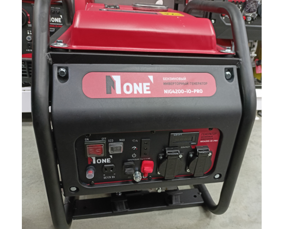 Генератор бенз.инверт. NIG4200-IO-PRO(4,0кВт,220В,4-х такт,8л,бенз.ручн,диспл,медб,открыт)№1