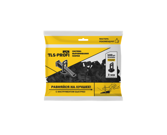 СВП зажим Ворота 3мм TLS Profi (уп.100шт)