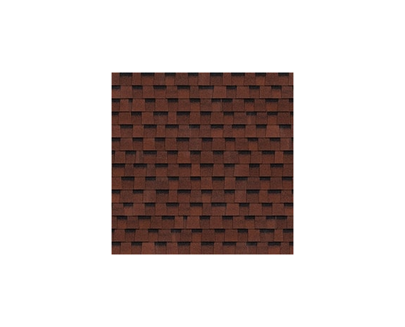 Многослойная черепица ТЕХНОНИКОЛЬ SHINGLAS Фазенда Красный