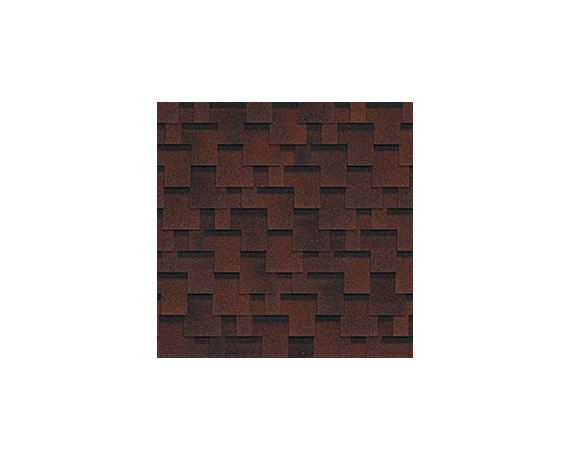 Гибкая черепица ТЕХНОНИКОЛЬ Финская Аккорд Красный