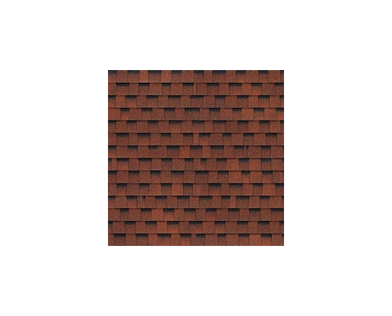 Многослойная черепица ТЕХНОНИКОЛЬ SHINGLAS Ранчо Красный