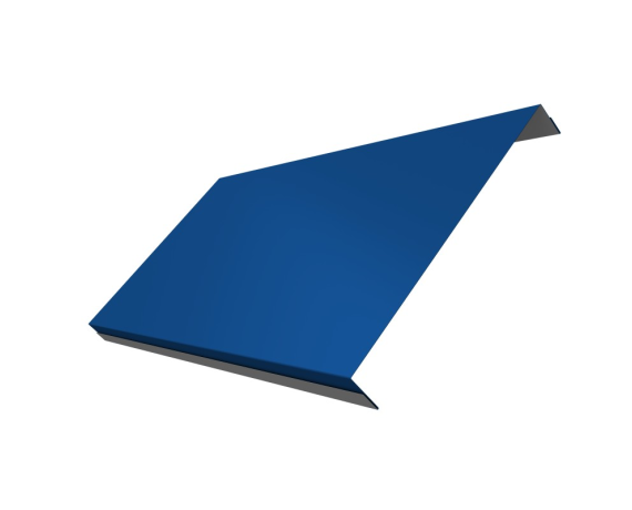 Ламель обратная 200 забора жалюзи Texas 0,45 PE с пленкой RAL 5005 сигнальный синий