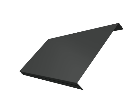 Ламель обратная 200 забора жалюзи Texas 0,45 PE-Double с пленкой RAL 7016 антрацитово-серый