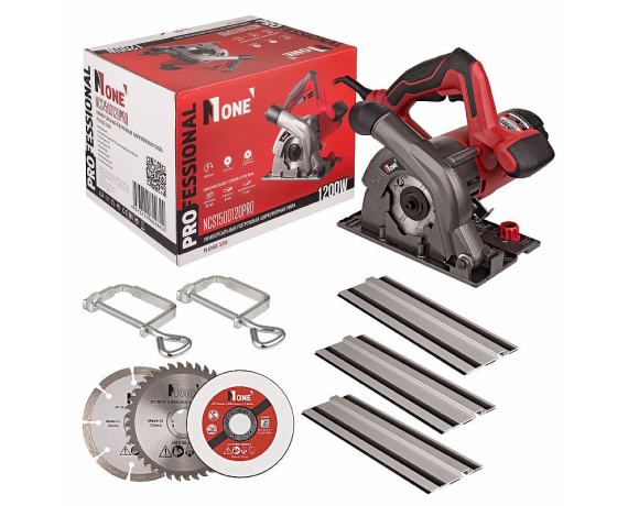 Пила дисковая NCS1500120-PRO(100мм,115мм,1200Вт,12000об/мин.напр.шина,4 диска) №1