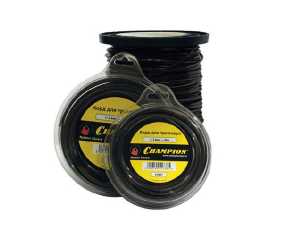 Корд трим. CHAMPION Nyplus square 3.0мм*23м(квадрат) С5067