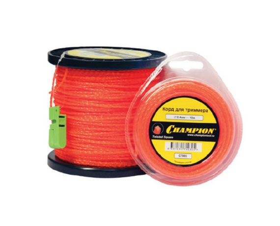 Корд трим. CHAMPION Square Twist DUO 3,0мм*168м (витой квадрат) + нож С5061