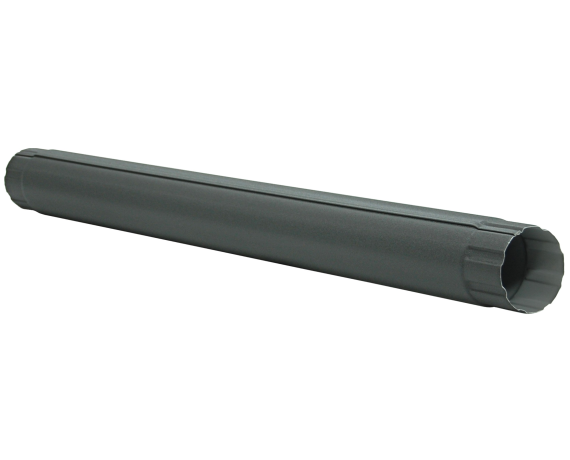Труба круглая 1м Optima Matt 125мм RAL 7024