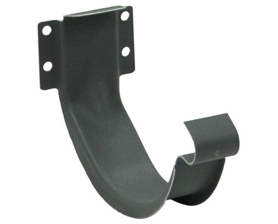 Крюк короткий Optima 125мм RAL 7024 Matt