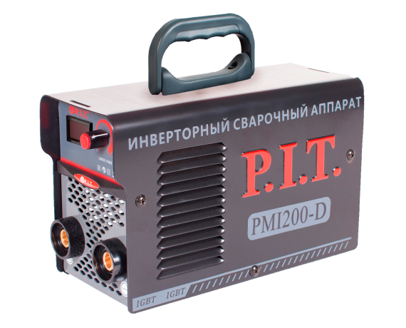 Сварочный аппарат инверторный P.I.T. PMI 200-D1 + маска хамелеон
