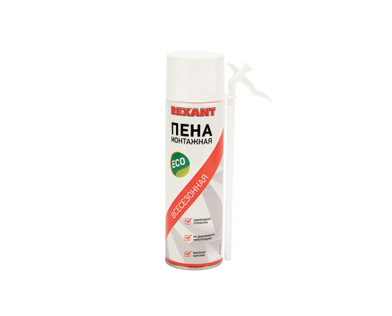 Пена монтажная REXANT 40л проф.всесезонная ЭКО