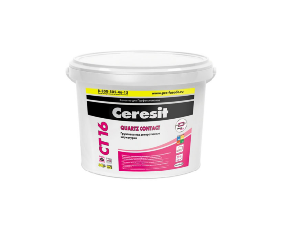 СТ 16/10 Грунт п/тонк штукат белый Россия 10л