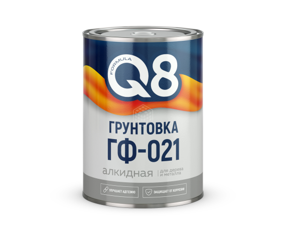 FORMULA Q8 Грунтовка ГФ-021 серая 0,9 кг 