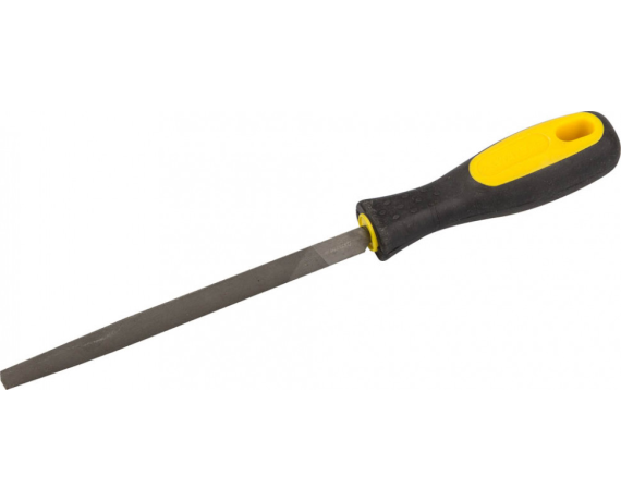 Напильник STAYER PROFI трехгранный с двухкомпонентной рукояткой №2, 200мм 16603-20-2