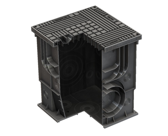 Колодец коммуникационный Master Aquastok 350х350х420 с крышкой