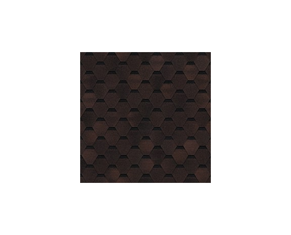 Гибкая черепица ТЕХНОНИКОЛЬ Оптима Соната Коричневый