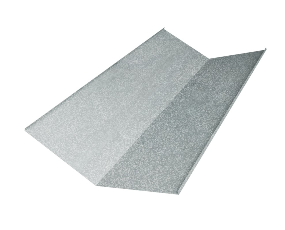 Конёк прямоугольный 2 м цинк (300*300)