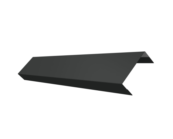 Ламель лицевая 50 забора жалюзи Texas 0,5 PurPro Matt 275 с пленкой RAL 7016 антрацитово-серый