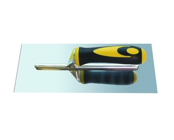 Кельма нерж. полир. сталь с рез-пласт. руч. 280*130мм 