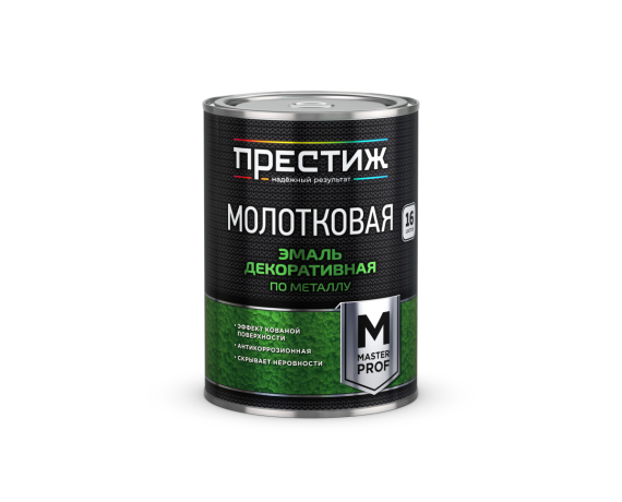 Престиж Эмаль с молотковым эффектом 0,8 кг античное золото