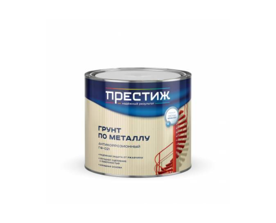 Престиж Грунтовка ГФ-021 белая 1,9 кг 