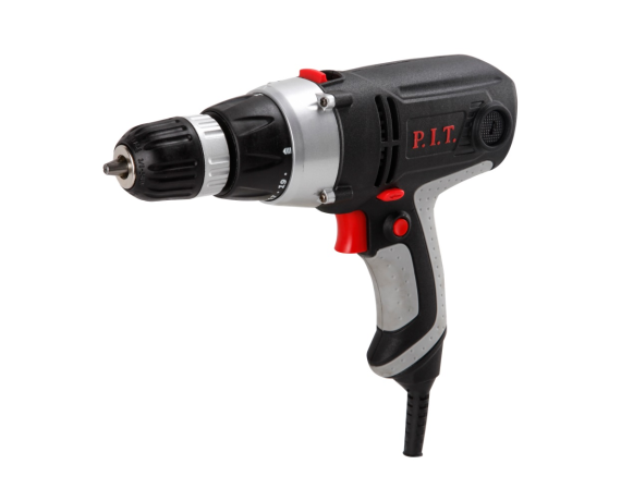 Дрель-шуруповерт сетевая P.I.T. РВМ 10-С2 400Вт, 1050об/мин