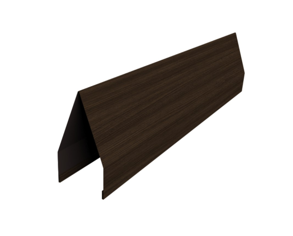 Ламель забора жалюзи Tokyo new 0,45 Print Elite Coffee Wood TwinColor