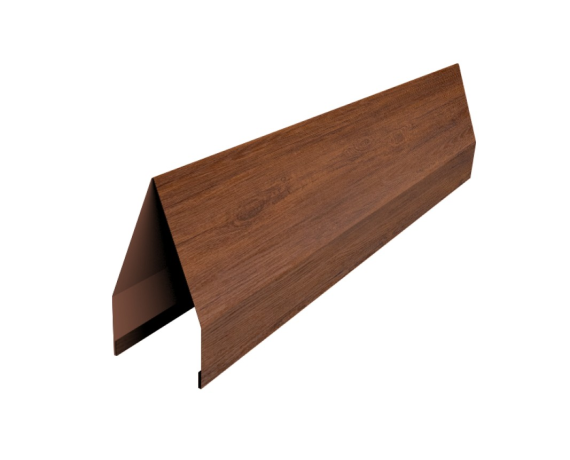 Ламель забора жалюзи Tokyo new 0,45 Print Premium Golden Wood Fresh TwinColor