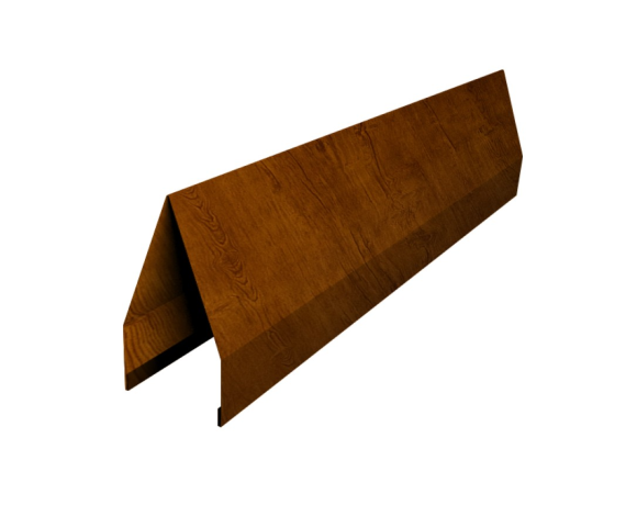 Ламель забора жалюзи Tokyo new 0,45 Print-Double Premium Cherry Wood Dark F